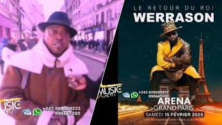 WERRASON CE 15 FEV 2025 ARENA GRAND PARIS | LA MOBILISATION A PARIS 🇨🇵 AVEC ALPHA NGUNGU