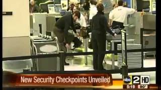 New security checkpoints unveiled