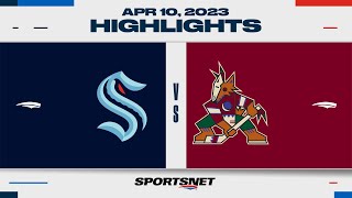 NHL Highlights | Kraken vs. Coyotes - April 10, 2023