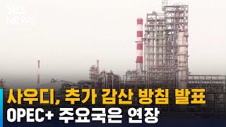 사우디, 하루 100만 배럴 추가 감산…OPEC+ 주요국은 연장 / SBS