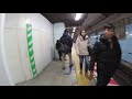 【4k乗換動画】東京メトロ　日本橋駅　銀座線１番線（銀座渋谷方面）―東西線　乗換え yi4＋で撮影４k60p