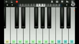 Tharagathi gadhi song colour photo piano tutorial