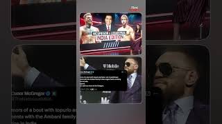 Conor McGregor Agrees to Fight Logan Paul in India | First Sports with Rupha Ramani