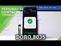 How to Add Photo to Contact in DORO 8035 – Contact Profile