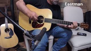 Martin D28 vs Eastman E20D