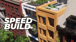Can I finish a Minecraft Apartment Building before my class?