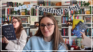 a cozy reading vlog 💫📚| a new obsession, black horror, and bookshops 🫶🏻