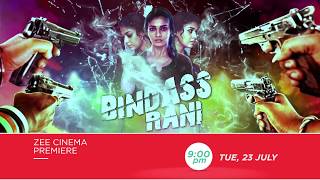 Bindass Rani | Nayanthara | Zee Cinema Premiere   Tue, 23rd July, 9 PM