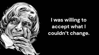 Inspirational & Motivational Quotes by APJ Abdul Kalam | Missile Man of India