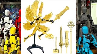 GOLDEN WING ANGEL | DUMMY 13 REVIEW | #t13  | DUMMY 13 ASSEMBLY | ACTION FIGURE