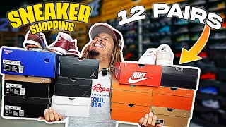 I CAN'T BELIEVE ALL THIS IS SITTING ! Sneaker Shopping Mall Vlog Ep.2