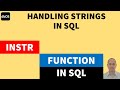 INSTR in SQL | INSTR string function