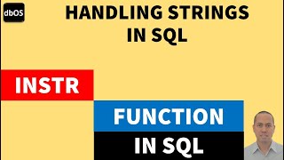 INSTR in SQL | INSTR string function