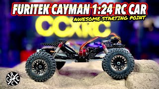 Furitek Cayman 1:24 Scale RC Crawler Kit: First Look & Run