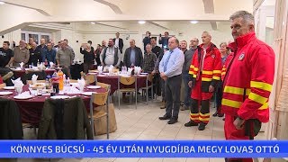 Könnyes búcsú - 45 év után nyugdíjba megy Lovas Ottó mentőszolgálat vezető