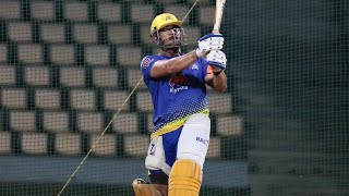 Ms Dhoni Full Practice Match Video In CSK Camp For IPL 2021 | Sports Nation | Sports Galaxy