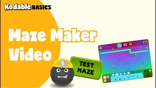 Maze Maker | Kodable Basics | Coding for Kids