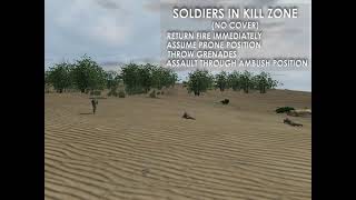React to Ambush Near Dismounted Mounted