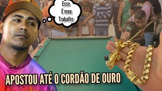 ATÉ ONDE VAI O LIMITE DO JOGADOR ?APOSTOU ATÉ O CORDÃO DE OURO