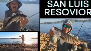 Fishing at San Luis Reservoir 2024 nuv ntses tseem tom heev kawg