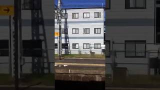 くろしお3号車窓 長滝駅通過（iPhone4縦位置)