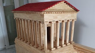 Domino Kapla #6: Roman temple (destruction)