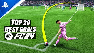 FC 24 | TOP 20 GOALS #1 PS5 4K