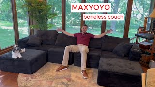 Maxyoyo U Shaped Cloud Couch With Ottomans Maxyoyosofa Cloudcouch Modularsectional