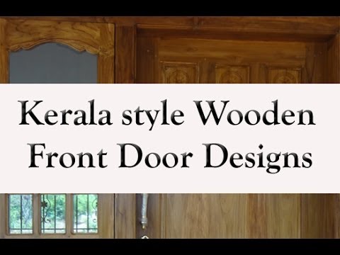 Kerala style Wooden Front Door Designs Kerala style Wooden Front Door Designs