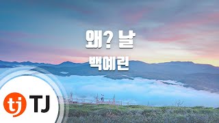 [TJ노래방] 왜? 날 - 백예린 / TJ Karaoke