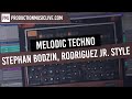 Melodic Techno Production Session with Ableton + MINI V3 (Stephan Bodzin, Rodriguez Jr. Style)