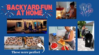 Backyard Fun | Donuts and Fried Oreos at Home