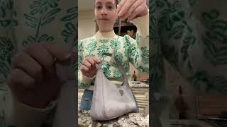 Removing stains from my Prada bag #curlyhair #stains #prada #curlyhair #curlyhairtutorial #curls