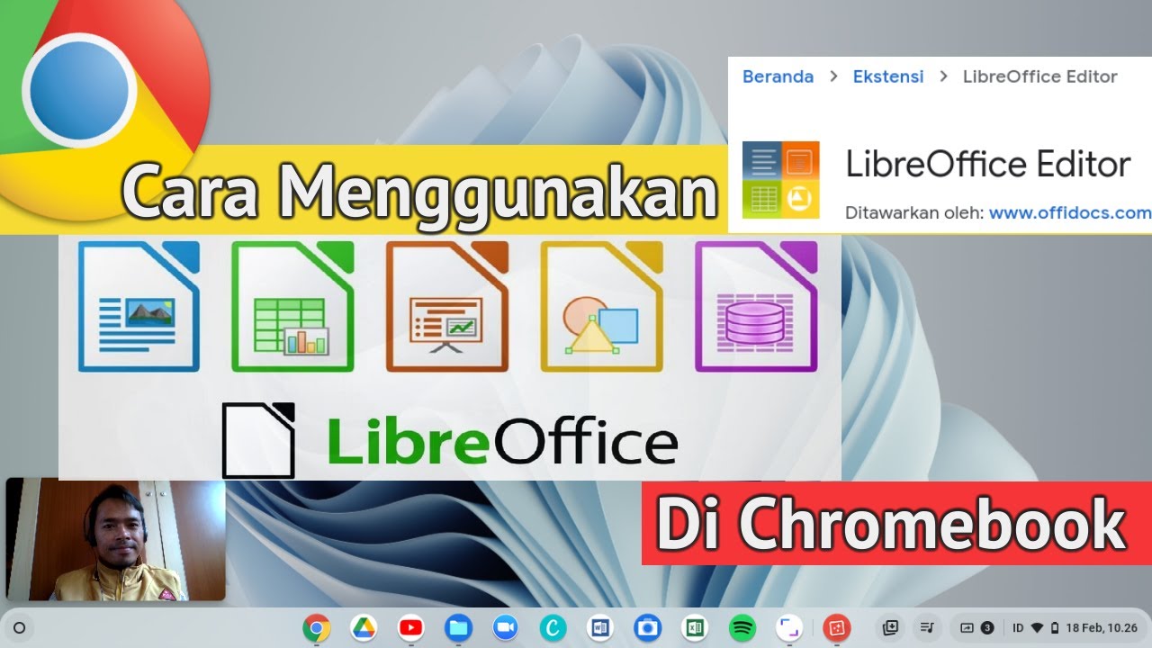 Cara Menggunakan LibreOffice Di Chromebook - YouTube