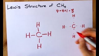 How to Draw the Lewis Structure of CH4 (methane)
