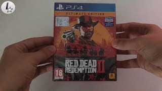 UNBOXING ULTIMATE EDITION RED DEAD REDEMPTION 2 ITA