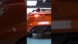 Jaguar F-Type V8 S Convertible Immersive Asmr Review  #shorts