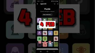 Agent 301 combo today 4 feburary | agent puzzle today 4 feb #agent301