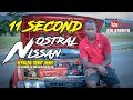 Nissan Sentra With SR20 Vvl Nitrous runs 11 seconds | Reynaldo 