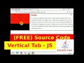 Ep3 - Vertical Tab Source Code - Javascript