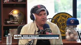 Mike O'Malley In-Studio on The Dan Patrick Show ( Interview Part 1) 10/1/15