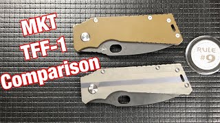 Medford Knife and Tool TFF-1 Review/Comparison