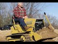 miniature bull dozer