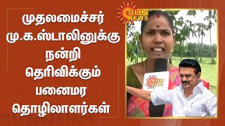 இந்த அறிவிப்பு எங்களை தலை நிமிர வச்சிருக்கு.. பனை தொழிலாளர்கள் முதலமைச்சருக்கு நன்றி | Palm Tree