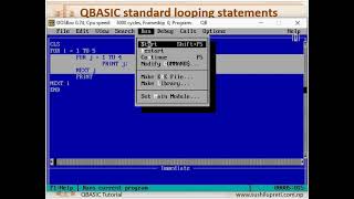 Nested Loop in QBASIC