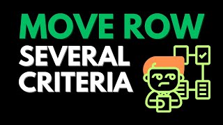Move Rows of Data - Multiple Criteria - Google Sheets / Apps Script [SheetsNinja]