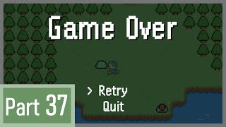 Game Over - How to Make a 2D Game in Java #37
