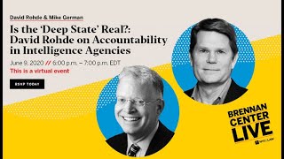 Is the ‘Deep State’ Real?: David Rohde on Accountability in Intelligence Agencies