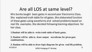 Pedagogy Workshop - Learning Objectives - Video 11