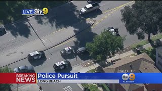 Police Chase Arrest Armed Robbery Suspect